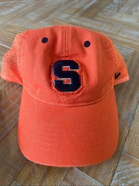 Zephyrs Orange Mesh Back Trucker Hat Syracuse